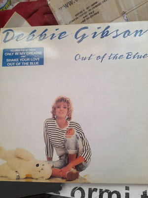 Debbie Gibson Out of the Blue vinyl record like new