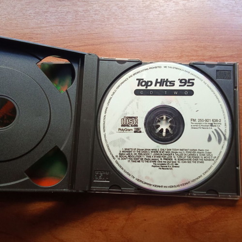 Top Hits 95 double CD used, 1990s 2000s