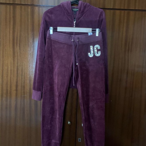 Juicy Couture velour tracksuit purple like new