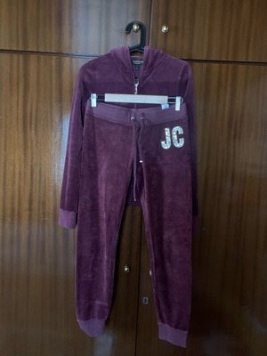 Juicy Couture velour tracksuit purple like new