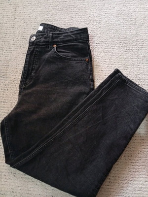 H&M Γυναικείο Τζίν Παντελόνι Μαύρο No42 Σαν Καινούργιο