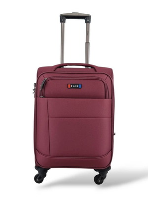 Rain RB 2007 cabin suitcase new, burgundy fabric
