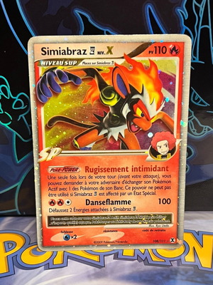 Pokémon card Infernape lv.X used, rare, Rising Rivals