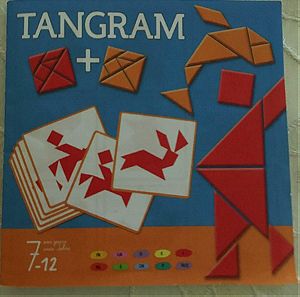 Δημιουργικό παζλ για παιδιά Tangram