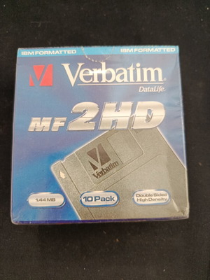Verbatim IBM 3,5" δίσκοι 1,44 MB πακέτο 10 καινούργια