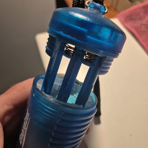 Energizer 2-in-1 flashlight and lantern like new blue for camping and emergencies