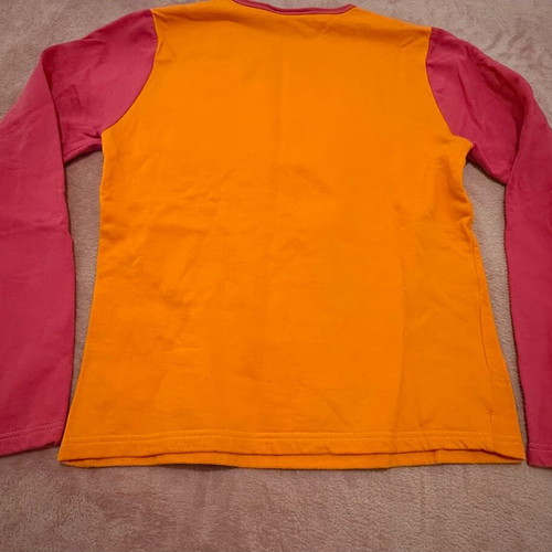 Bang On The Door warm pajama top S like new, pink orange