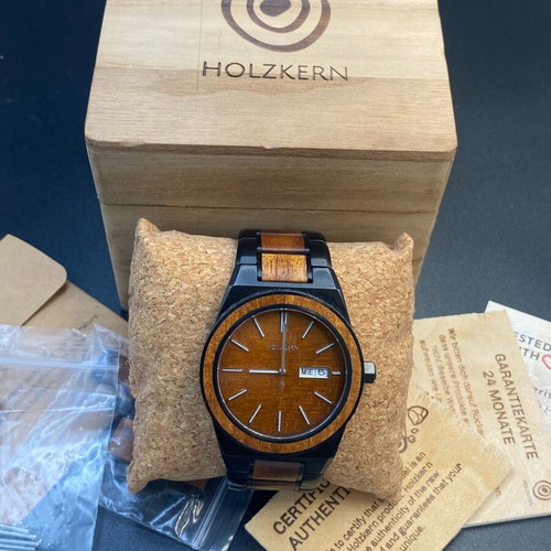 Holzkern Miravalles Koa & Koa automatic watch