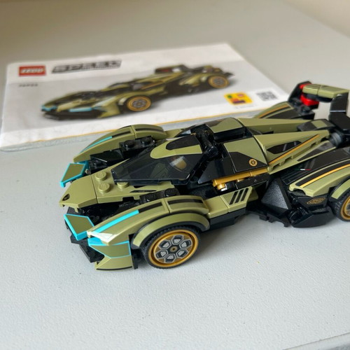 Lego Lamborghini with instructions, fully assembled like new