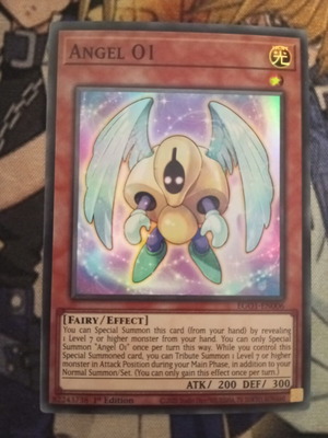 Angel 01 Super Rare κάρτα Effect Monster Yu-Gi-Oh!