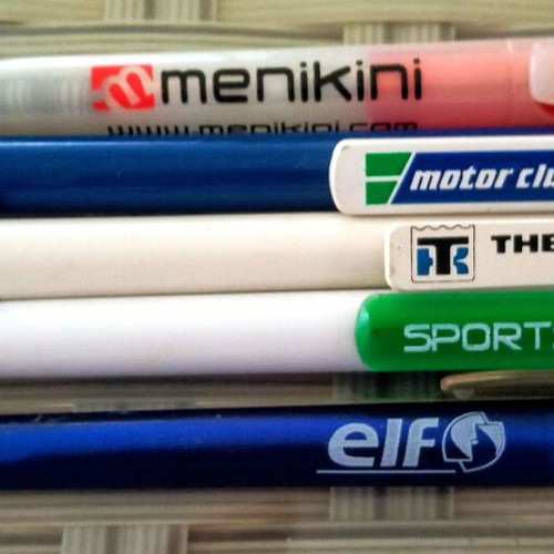 Pens used, pack of 24 collectible from Harrah's and Divani Hotel