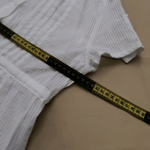 Sweet Miss shirt dress white like new, long, transparent
