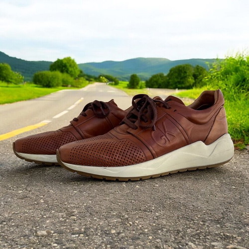 Gianna Kazakou leather shoes used, brown, size 44