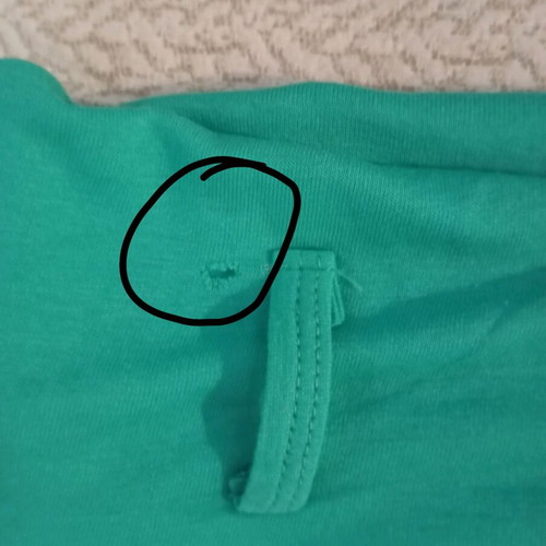 Salvari pants size M like new, cotton green