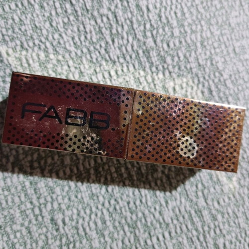 Fabb lipstick used