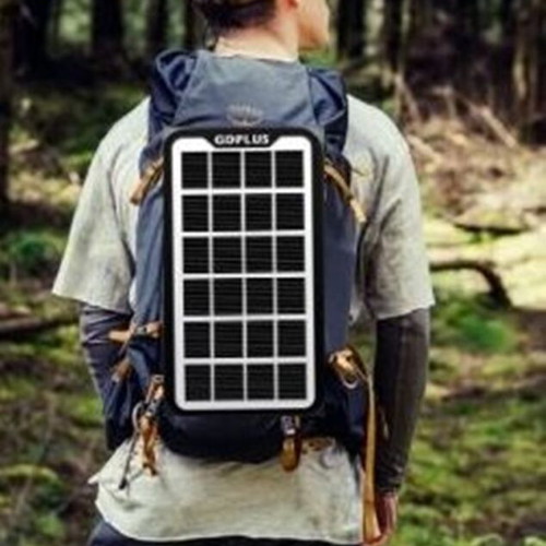 Φωτοβολταϊκό powerbank GD Super καινούργιο με ηλιακό πάνελ 15W και μπαταρία 1200mAh