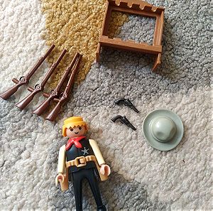 Playmobil sheriff set