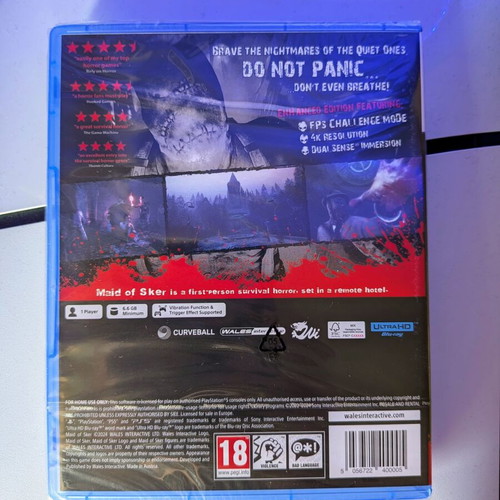 Maid of Sker PS5 game, new