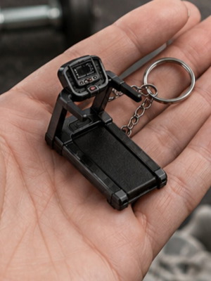 3D Treadmill Gym Keychain PETG-CF