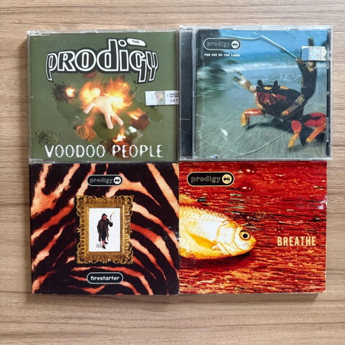 The Prodigy original CDs like new, electronic classics from the 90s