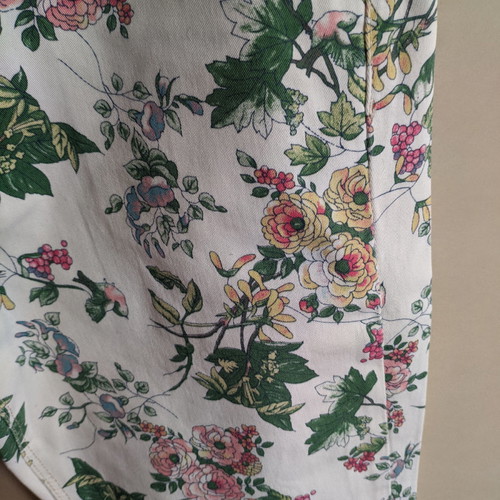 Floral jean Zara used, size 38