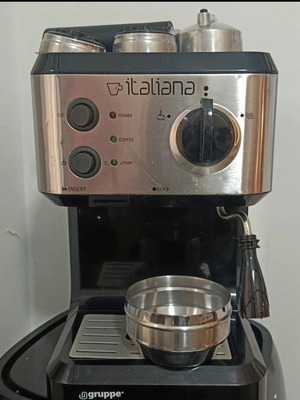 Gruppe μηχανή espresso 1050W 20bar πίεσης inox μεταχειρισμένη