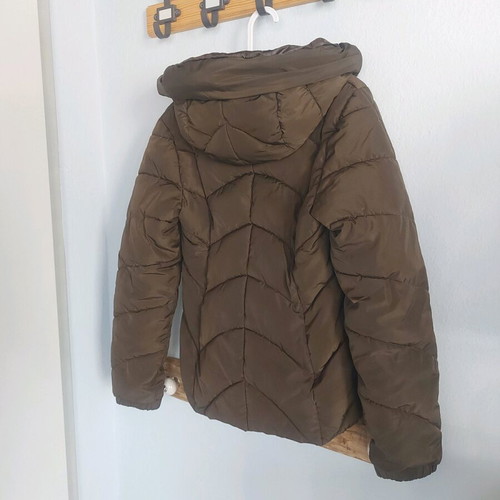 Khaki women's jacket like new, regular fit, size small