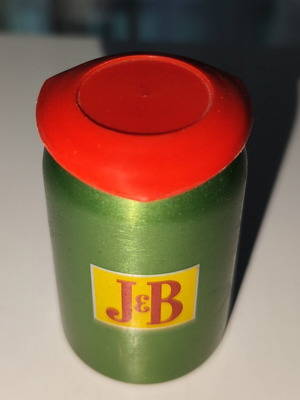 J&B promotional miniature box used