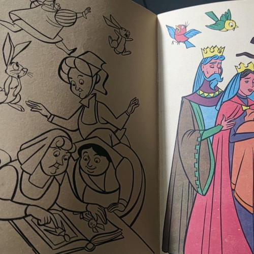Disney Sleeping Beauty Coloring Book New
