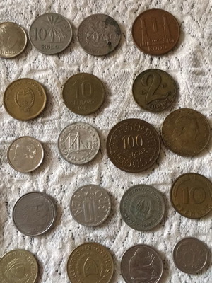 Διαφορά παλαιά νομίσματα μεταχειρισμένα, vintage