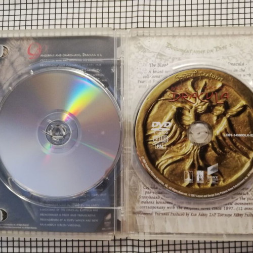 Bram Stoker's Dracula 2 Disc Collector's Edition DVD used with Greek subtitles