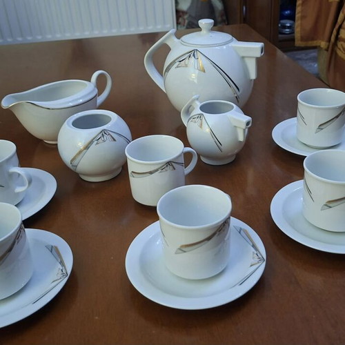 Vintage Mitterteich Bavaria Porcelain Tea and Coffee Set like new