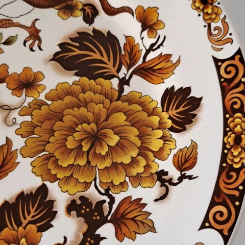 Myott Meakin Dragon of Kowloon Serving Plate Ø25.5cm England