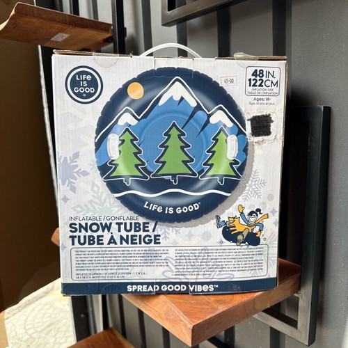 Snow Tube new, size 122x122x35 cm, dark blue