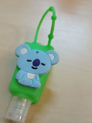 Koala Hand Sanitizer Holder like new