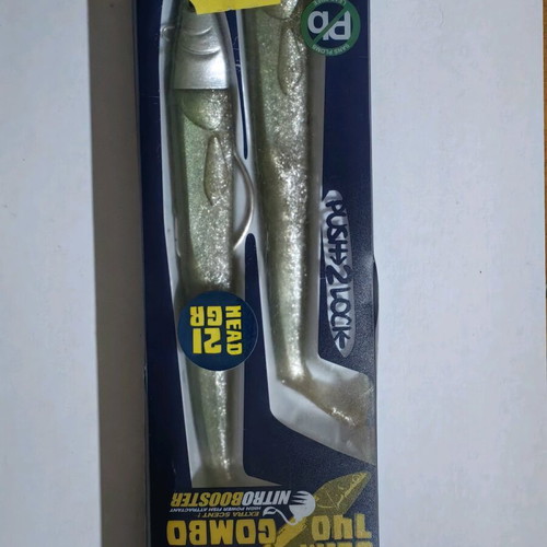 Illex Nitro Sprat Slim Shad Combo Jighead 140mm 10gr unused silicone fish