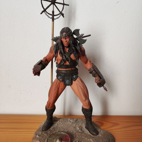 NECA Conan The Barbarian Series 1 Pit Fighter Conan Action Figure like new