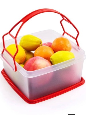 Tupperware square picnic container 4L new