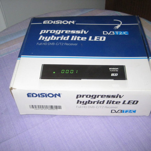 Schaub Lorenz and Edision decoders, one new, one used