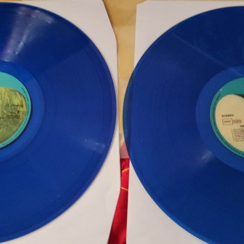 The Beatles 1970-1976 collectible double blue vinyl new