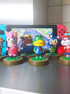 Amiibo Animal Crossing φιγούρες σαν καινούργιες Nintendo