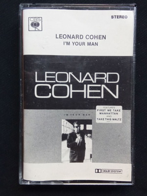 Leonard Cohen I'm Your Man audio tape used, 1980s
