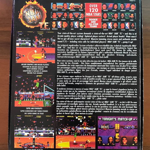 NBA Jam T.E. Windows PC Complete Big Box like new