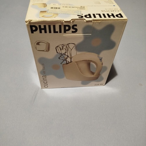 Philips Cucina HR 1561/6 Hand Mixer new with 4 beaters and stand