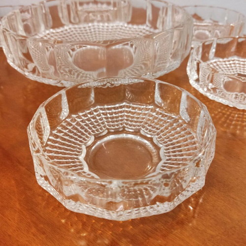 W-Kristal Vintage bowl set of 6 like new