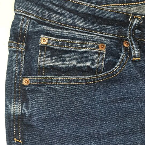 Zara denim bermuda shorts dark blue like new, size 44