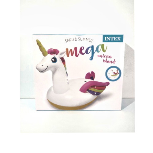 Intex Mega Unicorn Island inflatable, new, 2.51m