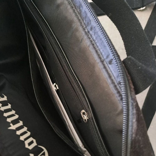 Juicy Couture Y2K laptop bag used, black crossbody