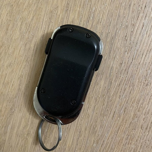 Remote control with cover for garage doors and gates