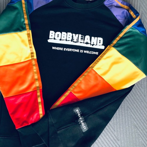 Bobby Abley men's hoodie like new, size M multicolor